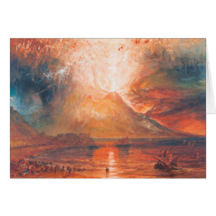 Guillermo Turner Vesuvio en arte del waterscape de
