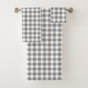 Guinga gris y blanca simple