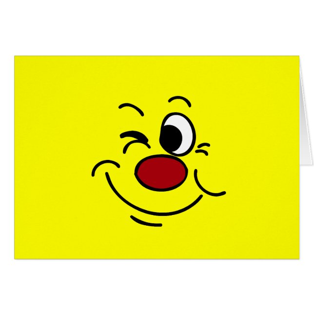 Guiño de la cara Grumpey (Anverso (Horizontal))