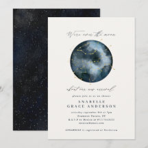 Guión astrológico acuarela estrella lunar celestia