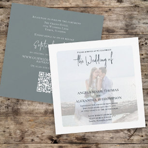 Guión Boda de plantilla de fotografía elegante