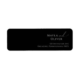 Guión caprichoso   Etiqueta de dirección de retorn