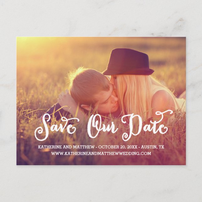 Guión caprichoso | Guardar la postal de fecha (Anverso)