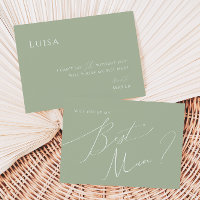 Guión caprichoso | Tarjeta de propuesta Sage Best 