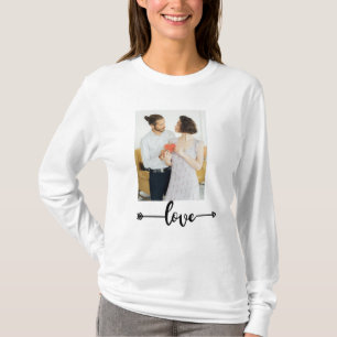 Guión de amor con flecha – Camiseta de pareja romá