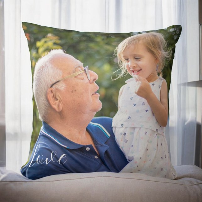 Guión de amor de almohada de la foto del abuelo (Subido por el creador)