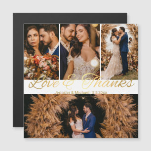 Guion de amor y agradecimiento para imán de boda c