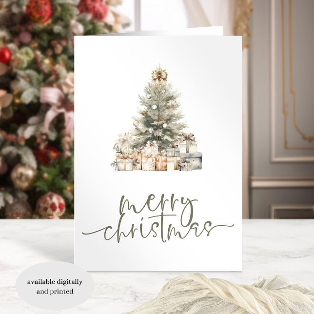 Guión de arcilla de árbol de navidad plegado (Subido por el creador)