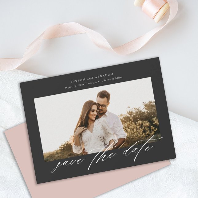 Guión de boda fotográfica guardar la invitación de (Subido por el creador)