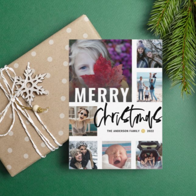 Guión de Collage de fotos de Feliz Navidad 7 (Subido por el creador)