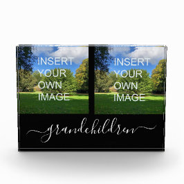 Guión de dos nietos de foto Personalizado