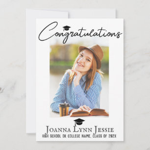 guión de felicitaciones casuales Graduate Photo
