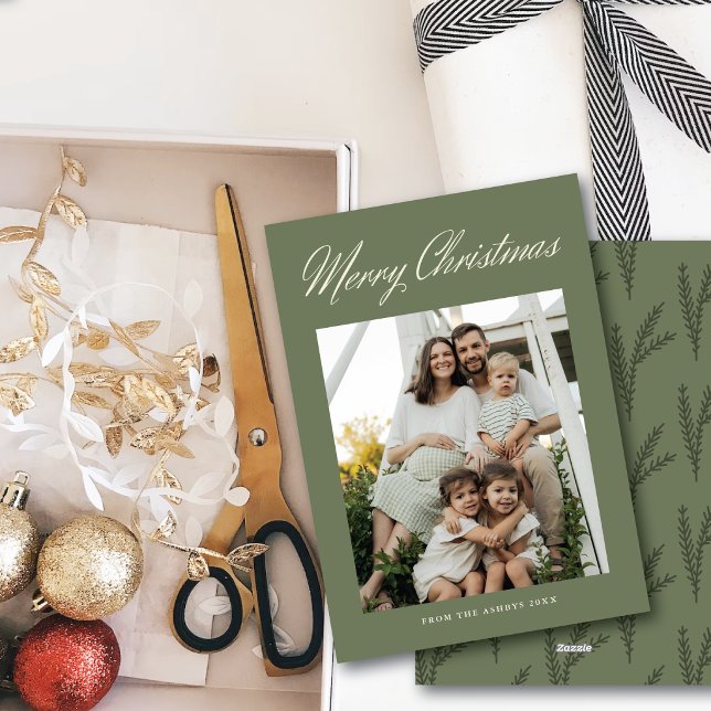 Guión de Feliz Navidad Simple y Elegante con una F (Subido por el creador)