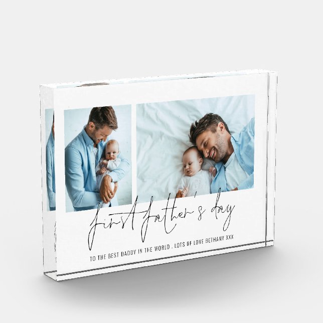 Guión de fotos del primer Día del Padre 2 (Izquierda)