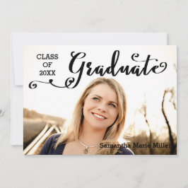 Guión de graduado - Anuncio de graduación