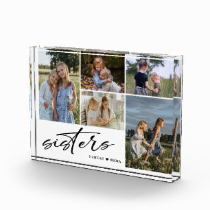 Guión de hermanas Hermanas Collages de fotos