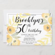 Guión de invitaciones a fiesta de cumpleaños con f