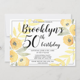 Guión de invitaciones a fiesta de cumpleaños con f