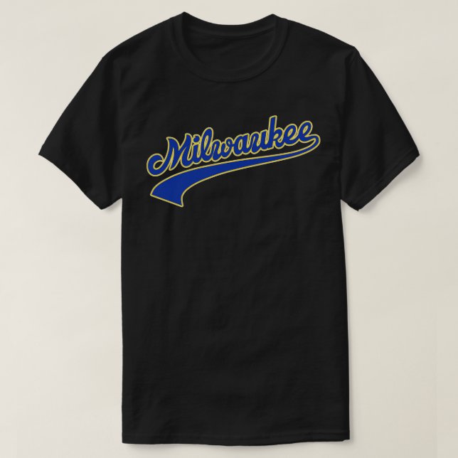 Guión de Jersey de Milwaukee de Retro 70 (Diseño del anverso)