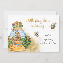 Guión de madre a bebe Invitación de embarazo