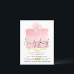 Guión de pastel rosado moderno Invitación a los 21<br><div class="desc">El guión moderno de pastel rosa superpone el cumpleaños 21. El encabezado Twenty First tiene un estilo de escritura a mano con los detalles colocados sobre un pastel rosa pálido de bonito al fondo de un puesto de oro y una flor en la parte superior. Personaliza fácilmente el resto del...</div>
