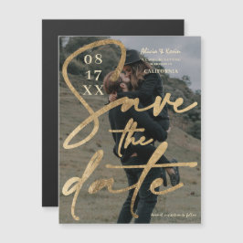 Guión de Relieve metalizado de oro en negrita mode