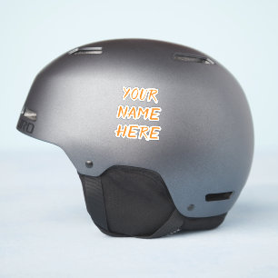 Guión de texto de nombre personalizado Pegatinas d