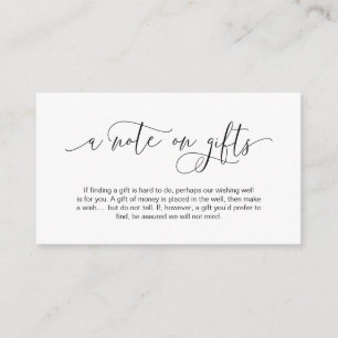 Guión de tinta negra de mano moderna, una nota sob