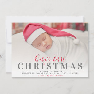 guión divertido 1tarjeta de invitación para bebé n