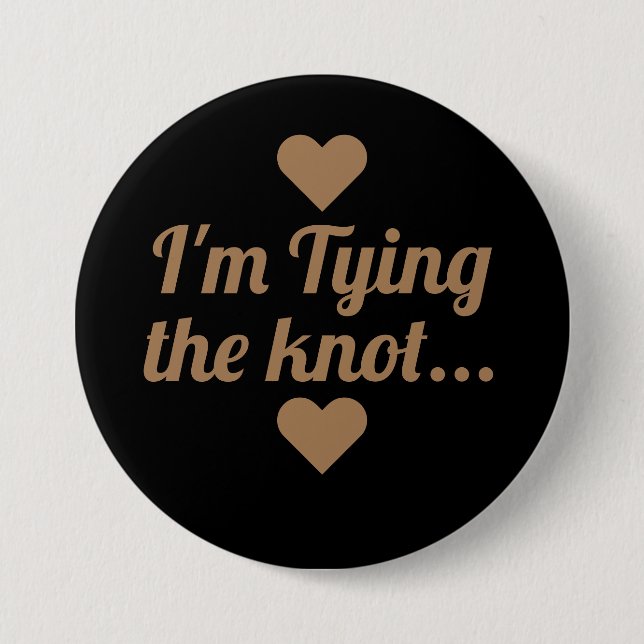 Guión dorado estoy atando el botón de nudo (Anverso)