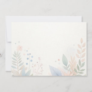 Guión elegante Guardar la tarjeta de anuncio de fe