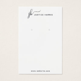 Guión elegante Monograma profesional moderno