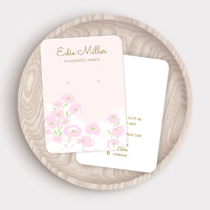 Guión floral rosado lindo Joyería