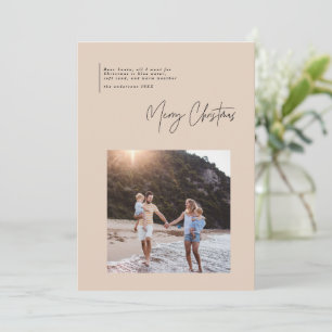 Guión fotográfico mínimo moderno para Navidades so