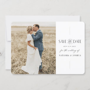Guión Guardar El Boda Mínimo De La Tarjeta Fotos D