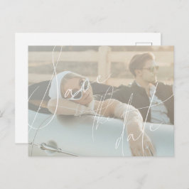 Guión minimalista Guardar El Postal De Invitación 