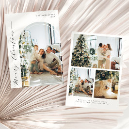 Guión Minimalista simple Fotos de navidad