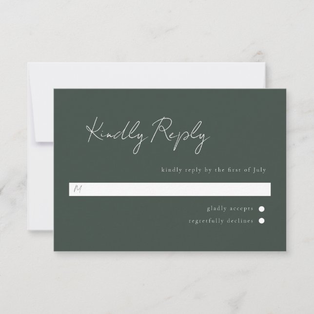 Guión Mínimo Rsvp (Anverso)