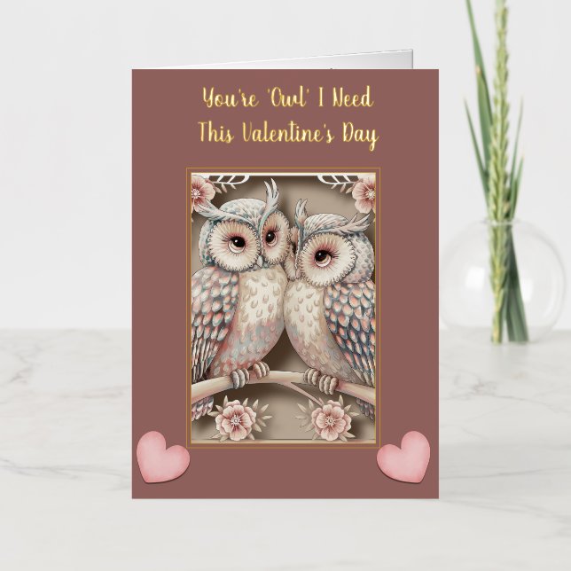 Guión moderno "Eres 'búho' que necesito (Anverso)