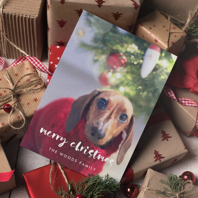 Guión moderno Fotos de Navidad de Feliz Feliz Navi (Subido por el creador)