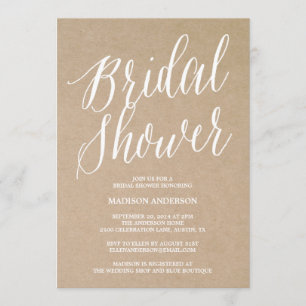 Guión moderno   Invitación a la ducha de novia