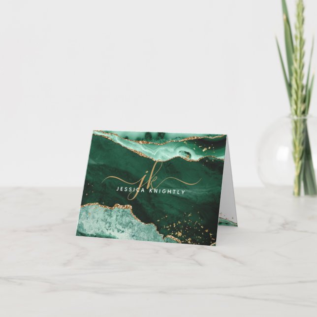 Guión Monograma del Purpurina de oro del código de (Anverso)