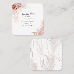 Guión Pampas Grass Terracotta Guardar tarjeta de f