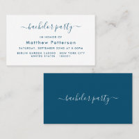 Guión simple - Invitación a entradas para el parti