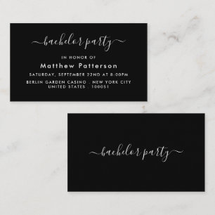Guión simple - Invitación a entradas para el parti