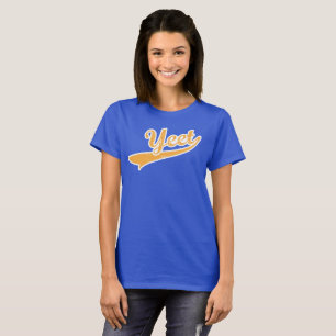 Guión sin embargo con camiseta de cola