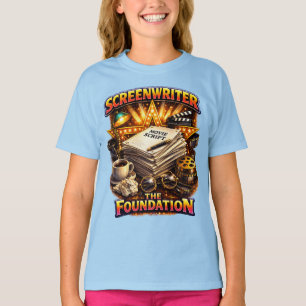 Guionista - Camiseta oscura para niñas de La Funda