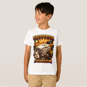 Guionista - La camiseta para niños de la Fundación