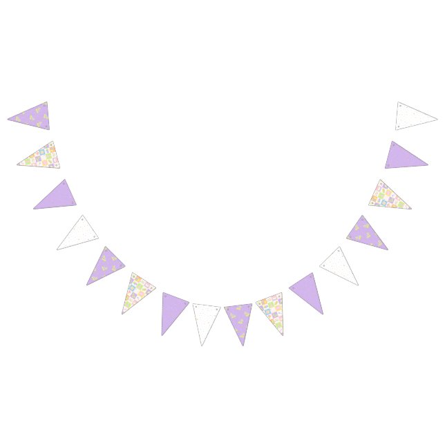 Guirnalda de Cumpleaños con Banderines de Pastel (Todo)
