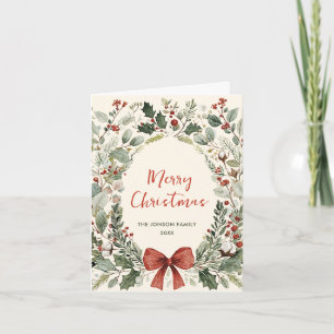 Guirnalda de Navidad Retro Boho Country Funky
